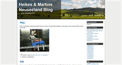 Desktop Screenshot of neuseeland.hundm.org